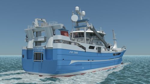 Профессиональное рыболовное судно траулер - KINGS CROSS - Karstensens Shipyard Ltd.