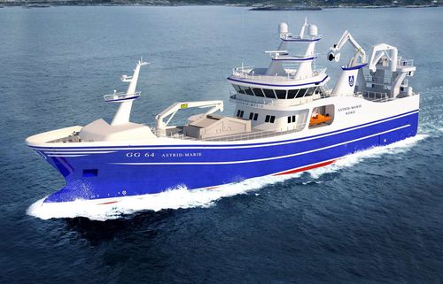 Профессиональное рыболовное судно траулер - ASTRID-MARIE - Karstensens Shipyard Ltd. - DNV-GL