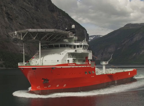 Специальное судно обеспечения дайвинга - SS NUJOMA - Kleven Maritime AS
