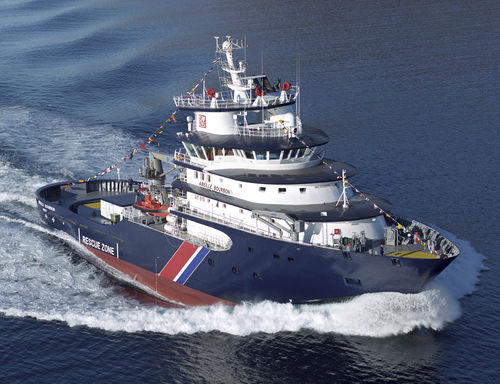 Специальное судно для ведения наблюдения - ABEILLE BOURBON - Kleven Maritime AS - прибрежное