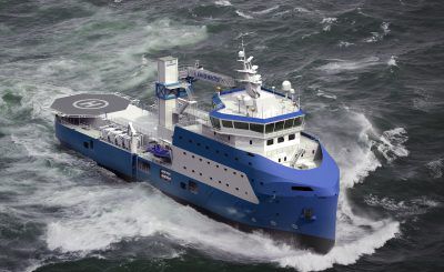 Служебное судно для плавания в открытом море для размещения - STANDARD DESIGN - Niestern Sander B.V.