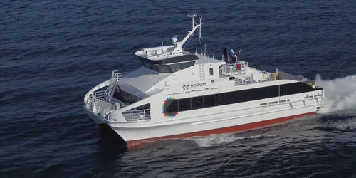 Пассажирский паром катамаран - M/S "Hornøy" - Oma Baatbyggeri AS