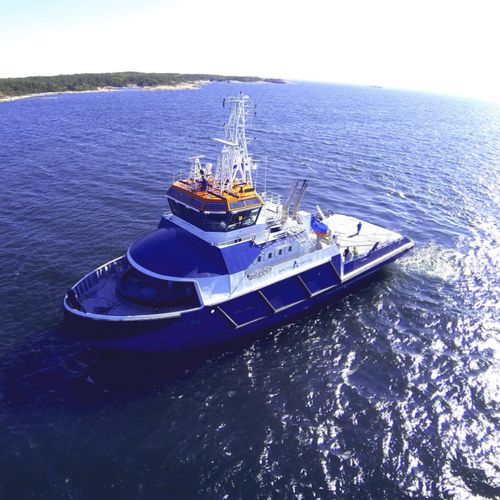 Буксир ледокол - Ahto - UKI Workboat - Bureau Veritas / из стали