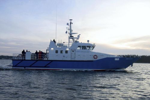 Специальное судно для ведения наблюдения - Ammochostos - UKI Workboat - для охраны рыболовства / из алюминия