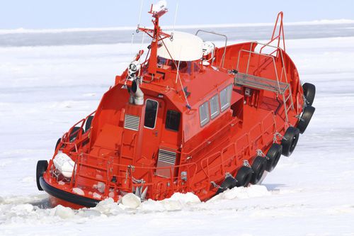 Профессиональный катер лоцманский катер - L-144 - UKI Workboat - с внутренним мотором / из стали