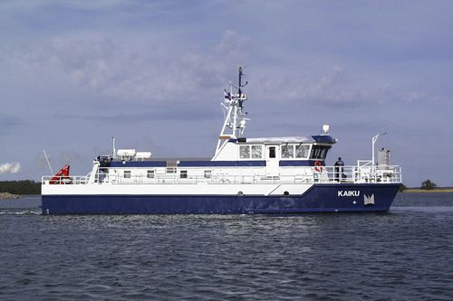 Судно для гидрографических исследований профессиональный катер - Kaiku - UKI Workboat - катамаран / с внутренним мотором / из алюминия