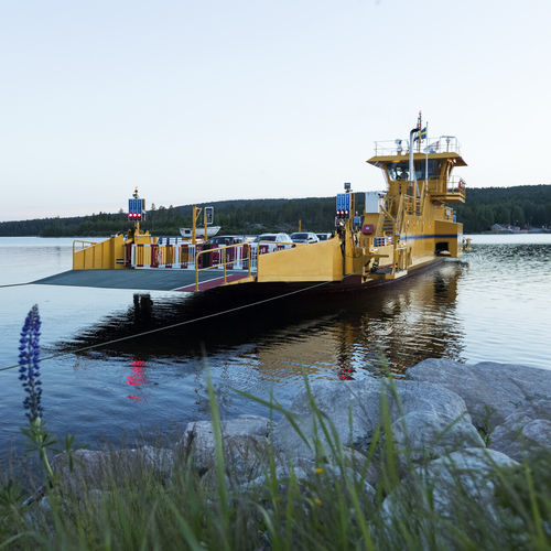 Кабельный автомобильный паром - Embla - UKI Workboat - из стали