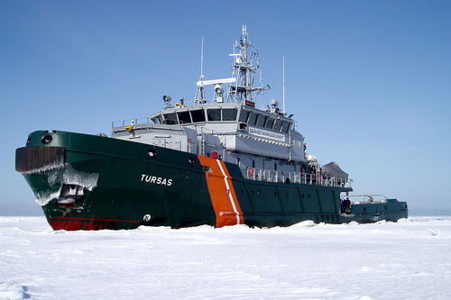 Многоцелевое судно для ведения наблюдения - Tursas - UKI Workboat - из стали / полярное
