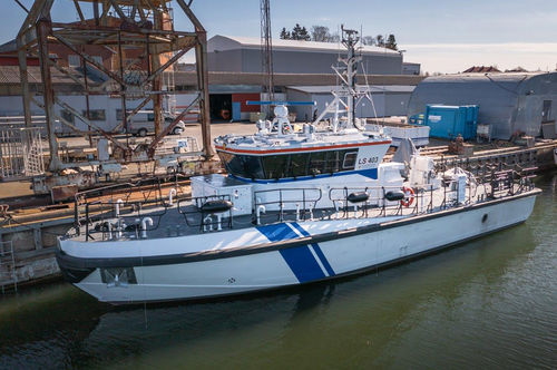Профессиональный катер катер береговой охраны - RV - UKI Workboat - с внутренним мотором / из алюминия