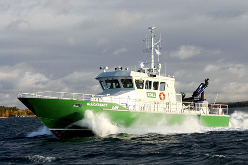 Профессиональный катер катер береговой охраны - Glückstadt - UKI Workboat - с внутренним мотором / из алюминия / GL