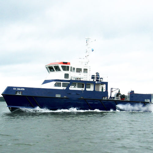Судно для океанографических исследований профессиональный катер - Callista - UKI Workboat - с внутренним мотором / из алюминия / LR