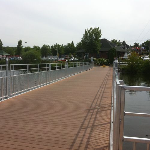 Плавучий тротуар - Pont Flottants - Structurmarine
