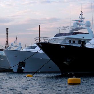 Система крепления понтонов - Flexible, vertical track beams, a-arms, piles, etc. - Structurmarine