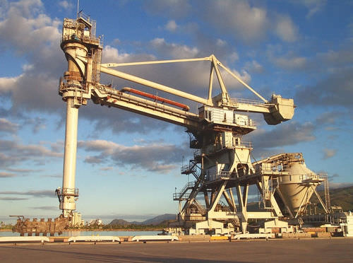 Корабельный разгрузчик с воронкой - ThyssenKrupp Fördertechnik - непрерывного действия / механический