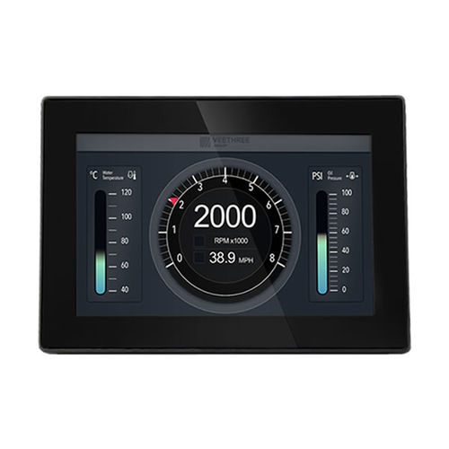Индикатор для катера - T5 UEM - Veethree Electronics and Marine LLC - скорости / глубина / уровень