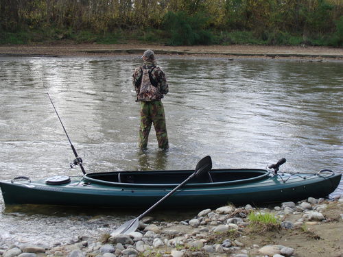 Каяк для охоты - LINE 400 - Mission Kayaking - для рыбной ловли / для взрослых / 2 места