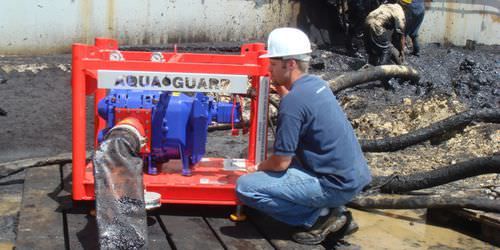 Система сбора разливов нефти (перекачивающий насос) для судна - Aqua-Guard Spill Response
