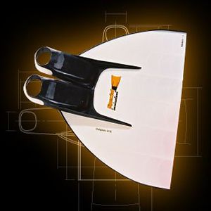 Моноласта для апноэ - Dolphin Smart - Specialfins Ltd. - из стекловолокна / из каучука