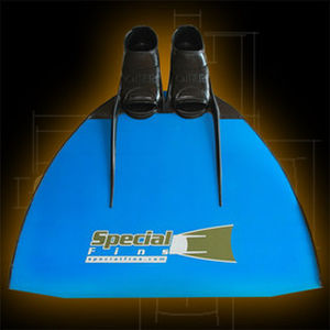 Моноласта для апноэ - COLORED - Specialfins Ltd. - для подводной охоты / из каучука / с закрытой пяткой