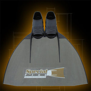 Моноласта для апноэ - HYBRID PRO  - Specialfins Ltd. - из карбона / из каучука / с закрытой пяткой