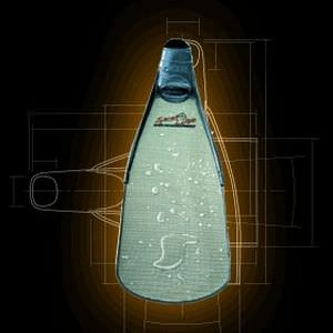 Ласты для подводной охоты - HYBRID PRO - Specialfins Ltd. - из карбона / из стекловолокна