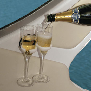 Подставка под напитки из пластика - CLASSIC WINE GLASS - Tallon Marine