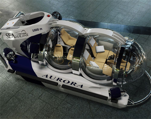 Подводный аппарат для частного использования - AURORA-6 - Sea Magine