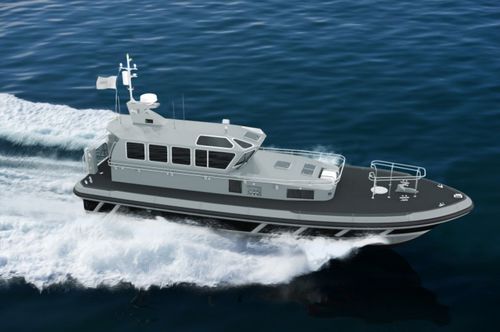 Профессиональный катер катер береговой охраны - 16m - HolyHead Marine Services - лоцманский катер / водомет для установки на борту / стеклопластик