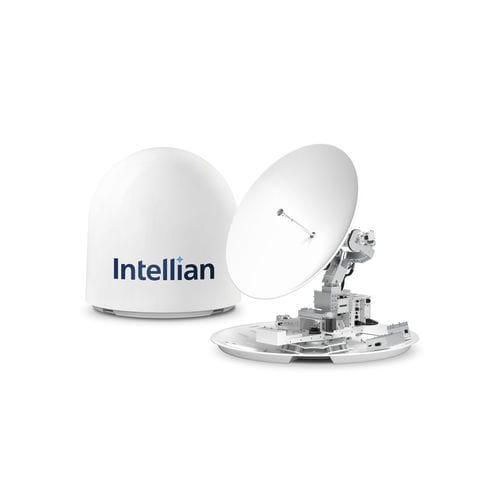 Антенна Ku-диапазон - X150D - Intellian Technologies - двухдиапазонная / Ка-диапазон / для катера
