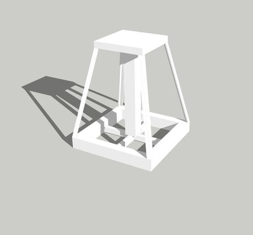 Кильблок для моторных катеров - SCF series - Yachtgarage - для киля / фиксированный / из гальванизированной стали