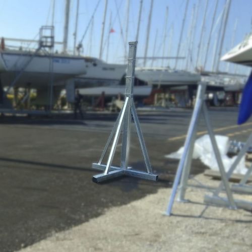 Кильблок для парусника - IFS series - Yachtgarage - регулируемый / из гальванизированной стали
