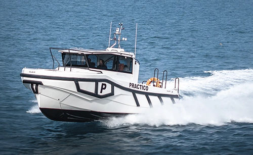 Лоцманский катер - QUER 35 - QUER PROFESSIONAL BOATS - с внутренним мотором / дизельный / гибридный дизель-электрический
