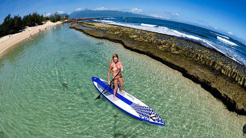 Надувная SUP-доска - IQ TOURING - Vandal sails - прогулочная / универсальная / из ПВХ
