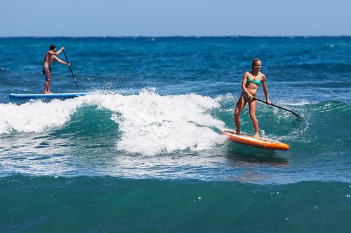 Надувная SUP-доска - IQ SURF - Vandal sails - универсальная / из ПВХ