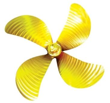 Гребной винт для профессионального рыболовного судна - ERIS PROPELLERS - с фиксированным шагом / валопровод / 4 лопасти
