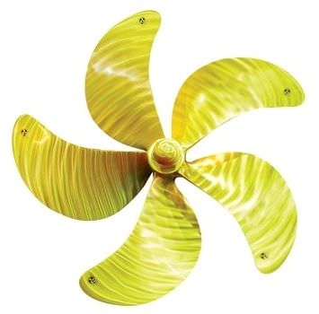Гребной винт для скоростного катера - ERIS PROPELLERS - с фиксированным шагом / валопровод / 5 лопастей