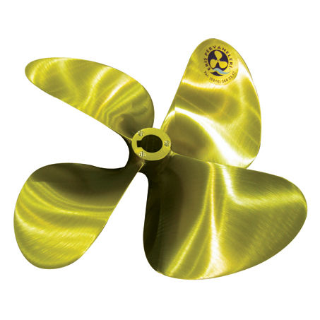 Гребной винт для скоростного катера - ERIS PROPELLERS - с фиксированным шагом / валопровод / 4 лопасти