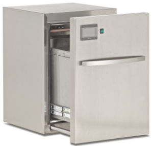 Уплотнитель отходов для судна - vacompact 60 L - Vacompact GmbH - для яхты