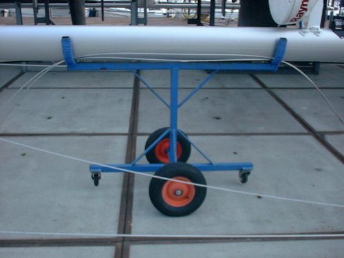 Тележка для разгрузочно-погрузочных работ - SCHILSTRA BOATLIFT SYSTEMS - для мачты