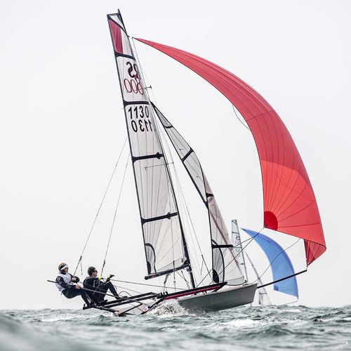 Двухместный швертбот - 800 - RS Sailing France - скиф / для регаты / с двойной трапецией