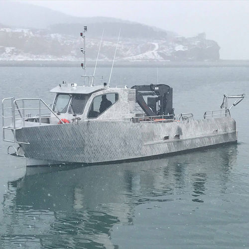 Профессиональный катер рабочее судно - H43 : 12m SEAWORKS - ODC MARINE - с внутренним мотором / из алюминия