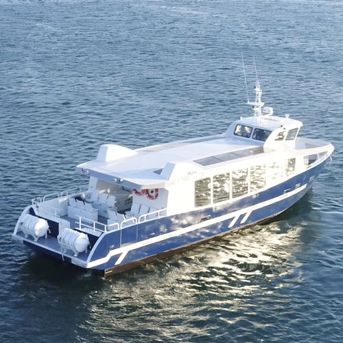 Профессиональный катер пассажирское судно - H41 & H42 : 18m BELLE MARTINIQUE & DIAMANT - ODC MARINE - с внутренним мотором / дизельный / из алюминия