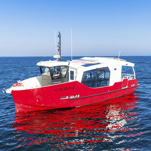 Профессиональный катер пассажирское судно - H60 : 12m COLIBR-E - ODC MARINE - с внутренним мотором / гибридный дизель-электрический / из алюминия