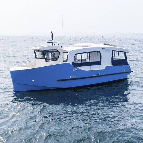 Профессиональный катер пассажирское судно - H61 : 12m L'ODINA - ODC MARINE - гибридный дизель-электрический / из алюминия / Bureau Veritas
