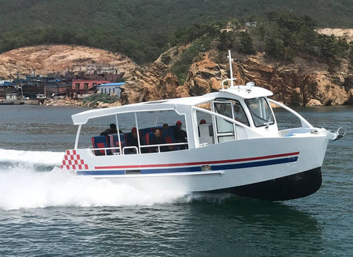 Профессиональный катер пассажирское судно - H46 : 9m FRAPA II - ODC MARINE - c подвесным мотором / из алюминия