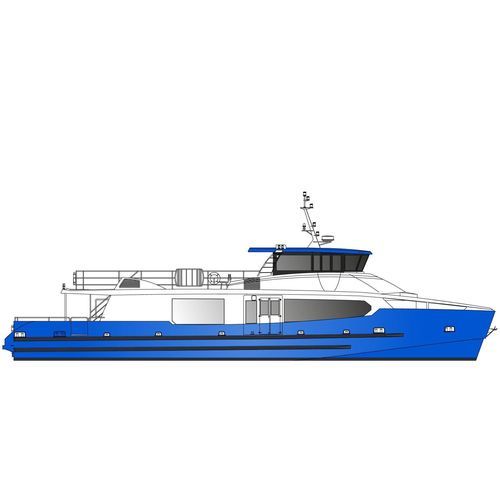 Пассажирский паром Bureau Veritas - 27m - 295 pax - ODC MARINE - из алюминия / для внутренней навигации