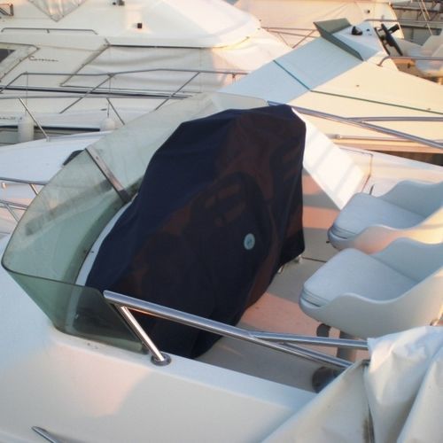 Защитный чехол для катера - Antares 9.80 - TTOP Nautic - консольный / из ПВХ / серый