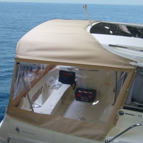 Крыша кокпита для моторных катеров - Merry Fisher 595 - TTOP Nautic - для Jeanneau