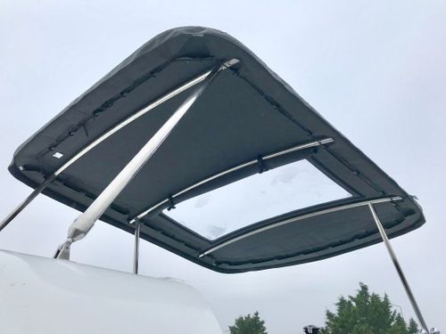 Ходовой тент для катамарана - Lagoon 40 - TTOP Nautic - для кокпита / конструкция из нержавеющей стали / из акрила
