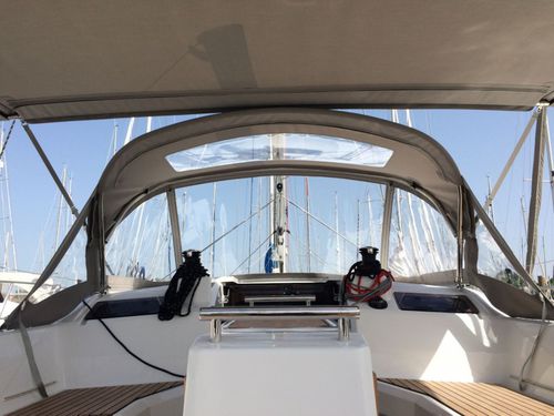 Крыша рубки для парусника - Oceanis 34.1 - TTOP Nautic - для кокпита / конструкция из нержавеющей стали / алюминиевая конструкция